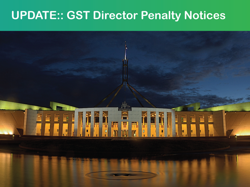 GST Director Penalty Notices